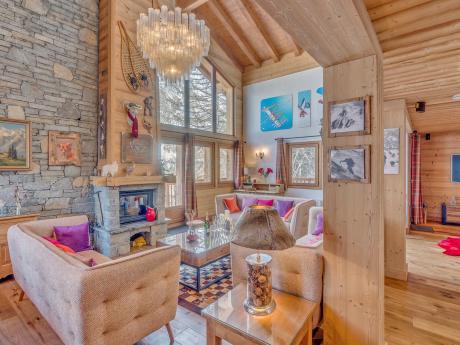 Chalet Zanskar - Wohnraum