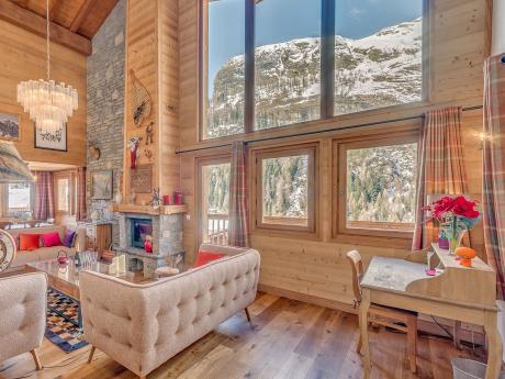 Chalet Zanskar - Wohnraum