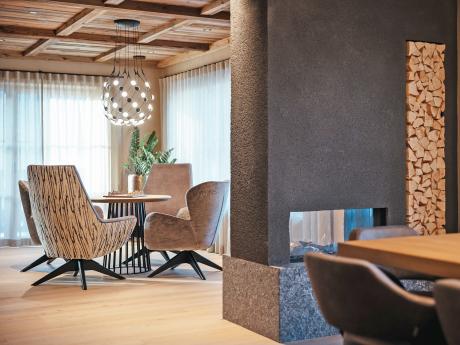 Pescosta Chalet Luxury Living - Wohnraum
