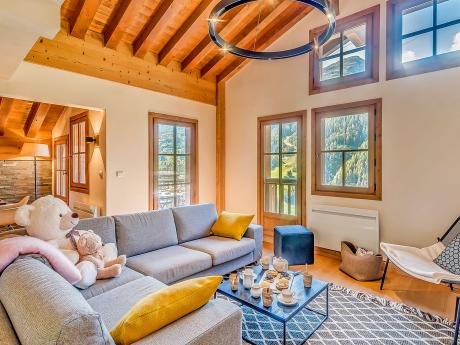 Chalet Breckenridge Sud - Wohnraum