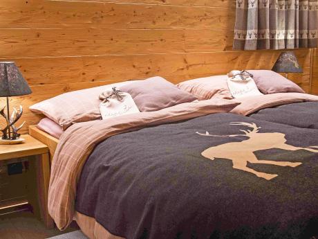 Cosy Lodge Engadin - Schlafbereich