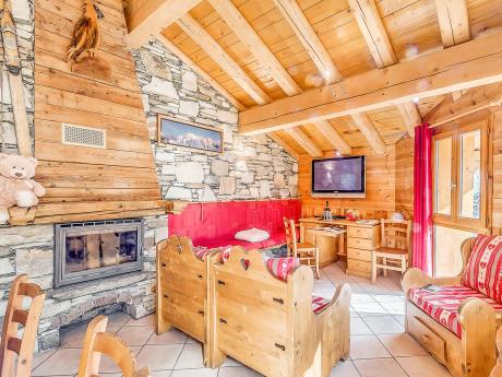 Chalet Gypaète 2 - Kamin