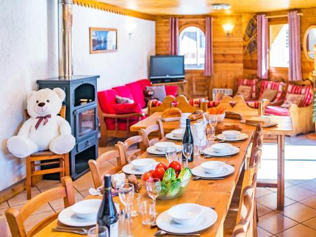 Chalet Gypaète 1 - Kamin