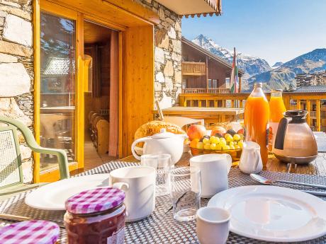 Chalet Gypaète 1 - Terrasse