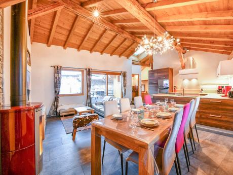 Chalet Teranga Meribel - Essbereich