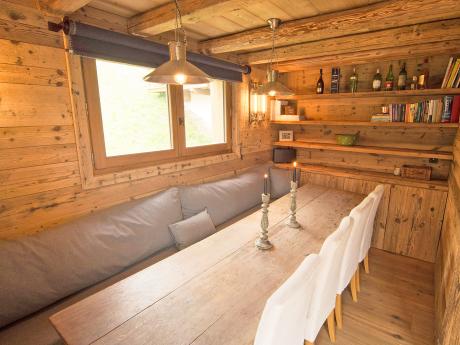 Chalet Riondaz - Essbereich