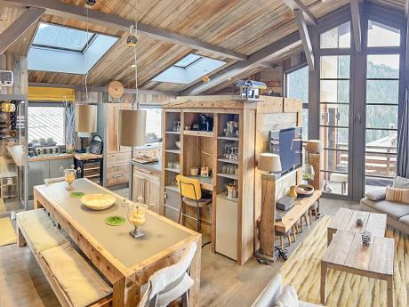 Chalet Alpine Pearl - Wohnraum