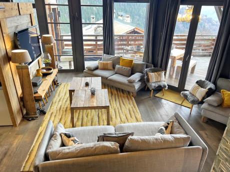 Chalet Alpine Pearl - Wohnraum