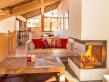 Chalet Le Pic Blanc - cheminée