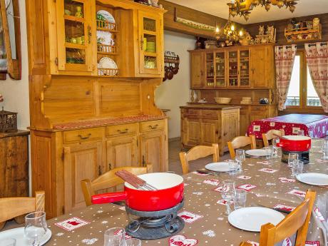 Chalet Charmant - Essbereich