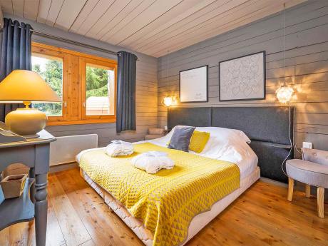 Chalet Etienne - Schlafzimmer @Rich Roberts