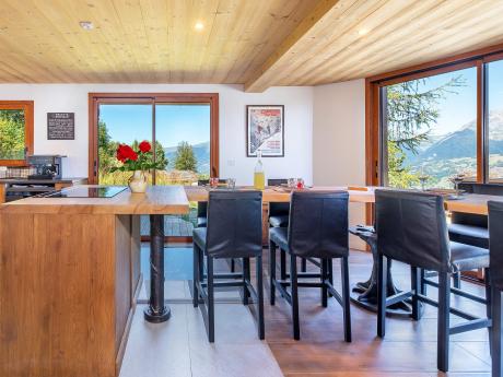 Chalet Le Grand Paradis - Essbereich