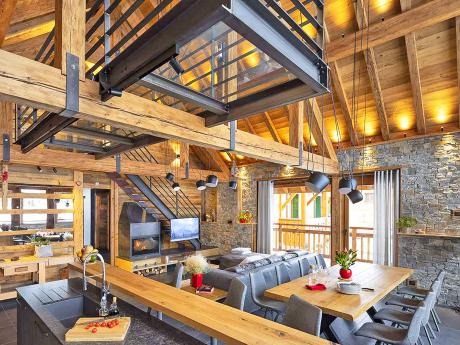 Chalet Atelier Lodge  - Essbereich