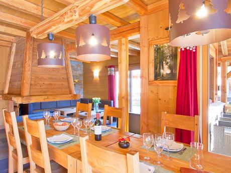 Chalet Prestige Lodge  - Essbereich