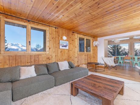 Chalet les Coches - Wohnraum