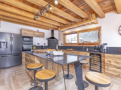 Chalet La Tanière de l'Ours - Küche