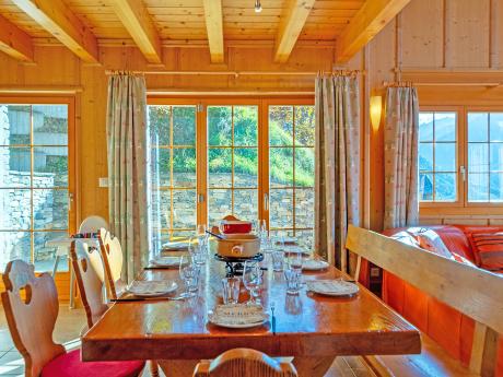 Balcon de Veysonnaz - Essbereich