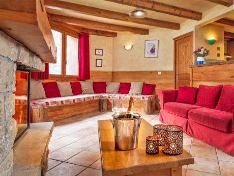 Chalet Morgane - Wohnraum