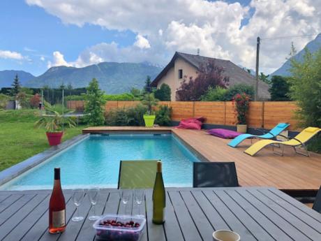 Villa Joal Annecy - Panoramablick