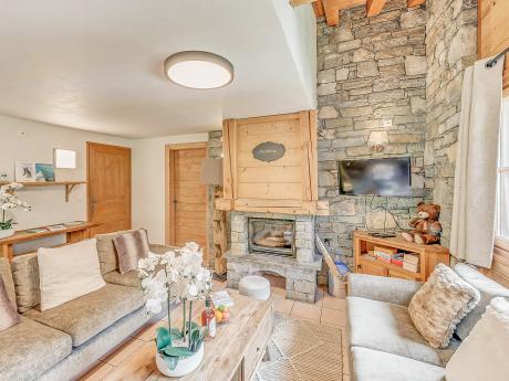 Chalet Josephine - Wohnraum