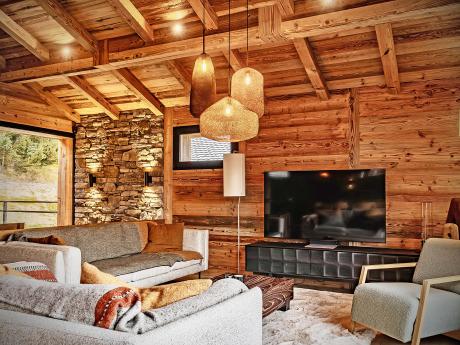 Chalet Equinoxe - Wohnraum