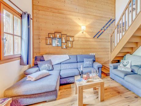 Chalet Blue Wood - Wohnraum