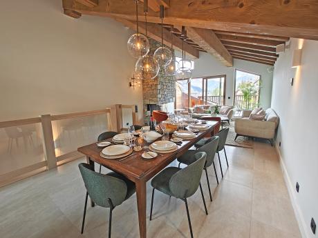 Chalet Chardon - Essbereich