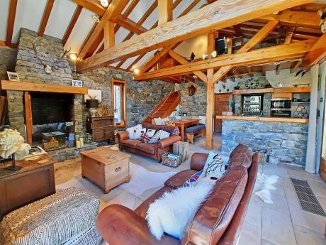 Chalet Malina - Wohnraum