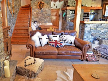 Chalet Malina - Wohnraum