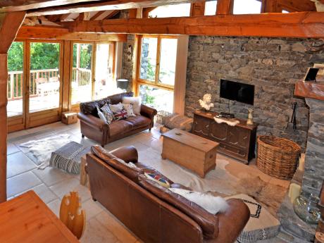 Chalet Malina - Wohnraum