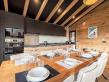 Chalet Antares - kitchen   dining area