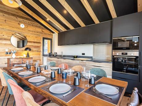 Chalet Atlas - Essbereich Küche