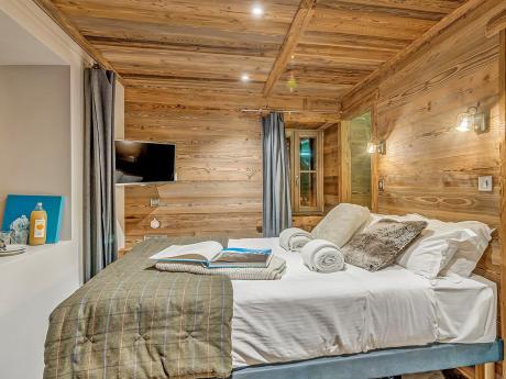 Chalet La Sachette - Schlafzimmer