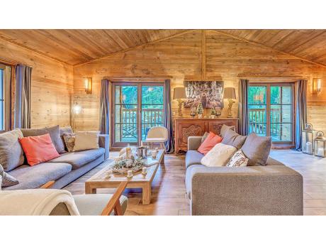 Chalet La Sachette - Wohnraum