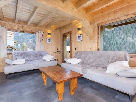 Chalet Perle des Alpes - Wohnraum