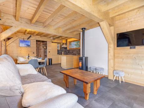 Chalet Perle des Alpes - Wohnraum