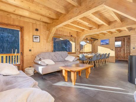 Chalet Perle des Alpes - Wohnraum