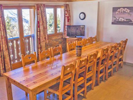 Chalet Eglantier - Essbereich