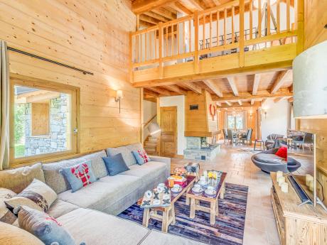 Chalet Alideale - Wohnraum