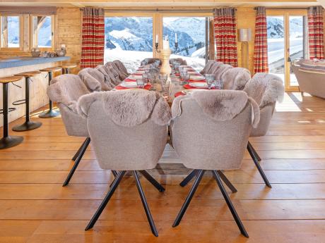 Chalet Les Mouflons - Essbereich