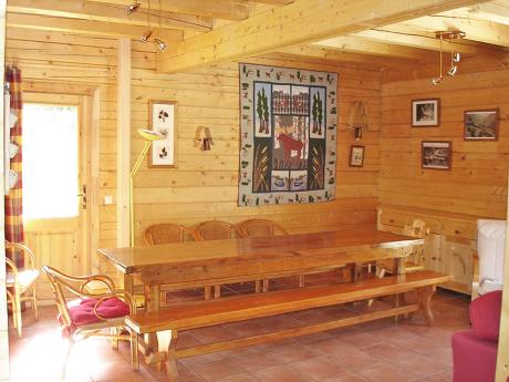 Chalet Pleynet - Essbereich