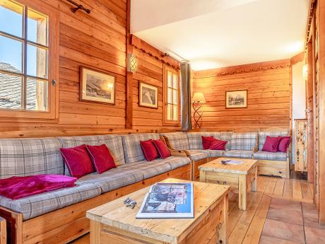 Chalet de l'Altiport P15 - Wohnraum - @Art Prism