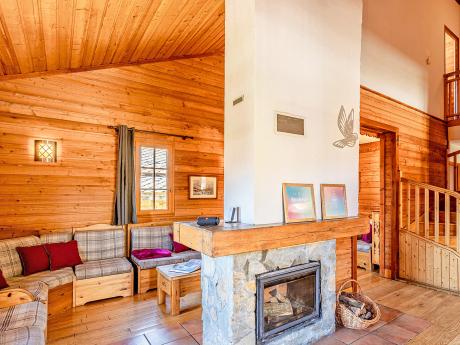 Chalet de l'Altiport P15 - Wohnraum - @Art Prism