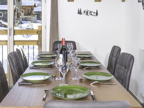 Panorama des 3 Vallées - Essbereich