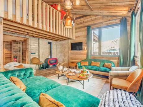 Chalet Riva - Wohnraum