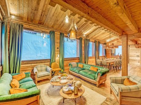 Chalet Riva - Wohnraum