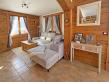 Chalet Le Rocher Valmorel - Wohnraum