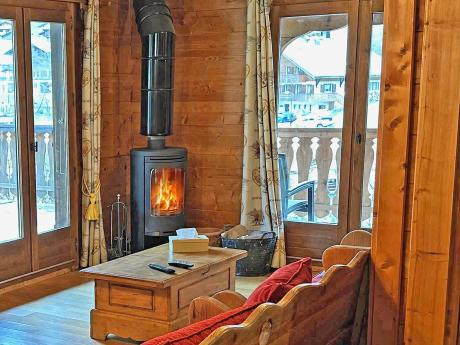 Chalet Au Pied du Linga - Wohnraum