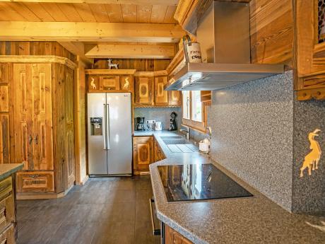 Chalet Coeur Petit Châtel - Küche