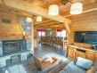 Chalet Coeur Petit Châtel - Wohnraum
